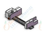 SMC SS5Q13-12FD3-DBNS-00T mfld, plug-in, sq1000, SS5Q1 MANIFOLD SQ1000