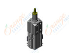 SMC CLKQPKC50TF-128RBH-P74SE cyl, pin clamp, sw capable, CKQ/CLKQ PIN CLAMP CYLINDER