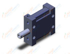 SMC MUB40-20TZ cyl, compact, plate, spr ext, MU COMPACT CYLINDER