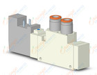 SMC VQZ3120BR-5YO1-C8F-Q valve, body ported, din (dc), VQZ3000 VALVE, SOL 4/5-PORT***