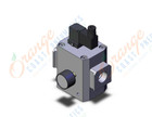 SMC AV5000-N06G-3Y valve, soft start 3/4, AV SOFT START UP BODY PORT