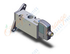 SMC SYJ712-5WOZ-01N-F valve, sol, body pt, SYJ700 SOLENOID VALVE 3/PORT***