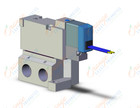 SMC SYJ5143-5G-01N valve, sgl sol, base mt (dc), SYJ5000 SOLENOID VALVE 5/PORT***