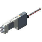 SMC SQ1240-5L1-C6-MB valve, dbl, n/plug-in,latching, SQ1000 VALVE, SOL 4-WAY