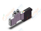 SMC SQ1441-5LO1-L6 valve, dbl, n/plug-in, SQ1000 VALVE, SOL 4-WAY