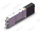 SMC SQ2341-5LO1-C6 valve, dbl, n/plug-in, SQ2000 VALVE, SOL 4-WAY