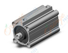 SMC CDQ2B63-100DZ-XC4 base cylinder, CQ2-Z COMPACT CYLINDER