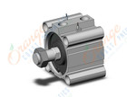 SMC CDQ2B80-20DCMZ-M9BVL cylinder, CQ2-Z COMPACT CYLINDER