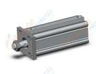 SMC CDQ2F40-100DCMZ base cylinder, CQ2-Z COMPACT CYLINDER