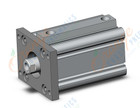 SMC CDQ2F40-45DZ base cylinder, CQ2-Z COMPACT CYLINDER