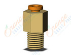 SMC KQ2H01-33A fitting, male connector, KQ2 FITTING (sold in packages of 10; price is per piece)