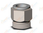 SMC KQ2H10-U03N fitting, male connector, KQ2(UNI) ONE TOUCH UNIFIT (sold in packages of 10; price is per piece)