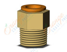 SMC KQ2H11-03A fitting, male connector, KQ2 FITTING (sold in packages of 10; price is per piece)