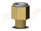 SMC KQ2H12-02A fitting, male connector, KQ2 FITTING (sold in packages of 10; price is per piece)