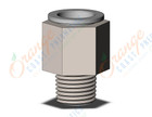 SMC KQ2H12-02N fitting, male connector, KQ2 FITTING (sold in packages of 10; price is per piece)