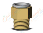 SMC KQ2H16-04A fitting, male connector, KQ2 FITTING (sold in packages of 10; price is per piece)