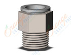 SMC KQ2H16-04N fitting, male connector, KQ2 FITTING (sold in packages of 10; price is per piece)