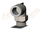 SMC KQ2L16-U04N fitting, male elbow, KQ2(UNI) ONE TOUCH UNIFIT (sold in packages of 10; price is per piece)