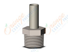 SMC KQ2N08-03NS fitting, adaptor, KQ2 FITTING (sold in packages of 10; price is per piece)