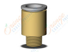 SMC KQ2S10-01A fitting, hex hd male connector, KQ2 FITTING (sold in packages of 10; price is per piece)