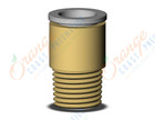 SMC KQ2S10-02A fitting, hex hd male connector, KQ2 FITTING (sold in packages of 10; price is per piece)