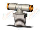 SMC KQ2T03-35NS fitting, branch tee, KQ2 FITTING (sold in packages of 10; price is per piece)
