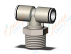 SMC KQ2T10-04NS fitting, branch tee, KQ2 FITTING (sold in packages of 10; price is per piece)