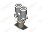 SMC KQ2U06-01A fitting, branch y, KQ2 FITTING (sold in packages of 10; price is per piece)