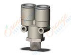 SMC KQ2U12-02NS fitting, branch y, KQ2 FITTING (sold in packages of 10; price is per piece)