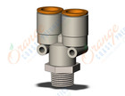 SMC KQ2U13-36NS fitting, branch y, KQ2 FITTING (sold in packages of 10; price is per piece)