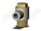 SMC KQ2V08-03A fitting, uni male elbow, KQ2 FITTING (sold in packages of 10; price is per piece)