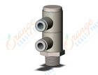 SMC KQ2VD04-01NS fitting, dble uni male elbow, KQ2 FITTING (sold in packages of 10; price is per piece)