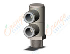 SMC KQ2VD10-03NS fitting, dble uni male elbow, KQ2 FITTING (sold in packages of 10; price is per piece)