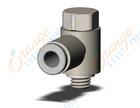 SMC KQ2VF04-M5N fitting, uni female elbow, KQ2 FITTING (sold in packages of 10; price is per piece)