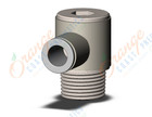 SMC KQ2VS08-03NS fitting, hex hd uni male elbow, KQ2 FITTING (sold in packages of 10; price is per piece)