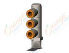 SMC KQ2VT07-35NS fitting, tple uni male elbow, KQ2 FITTING (sold in packages of 10; price is per piece)