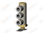 SMC KQ2VT08-01A fitting, tple uni male elbow, KQ2 FITTING (sold in packages of 10; price is per piece)