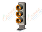 SMC KQ2VT13-37NS fitting, tple uni male elbow, KQ2 FITTING (sold in packages of 10; price is per piece)