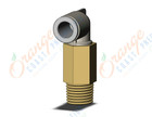 SMC KQ2W08-02A fitting, ext male elbow, KQ2 FITTING (sold in packages of 10; price is per piece)
