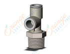 SMC KQ2Y10-04NS fitting, male run tee, KQ2 FITTING (sold in packages of 10; price is per piece)