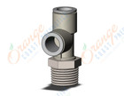 SMC KQ2Y12-04NS fitting, male run tee, KQ2 FITTING (sold in packages of 10; price is per piece)