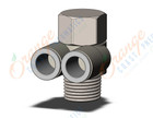 SMC KQ2ZF12-04NS fitting, br uni female elbow, KQ2 FITTING (sold in packages of 10; price is per piece)