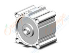 SMC CDQ2B140TN-40DCZ cylinder, CQ2-Z COMPACT CYLINDER