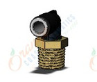 SMC KQ2L06-02AS-X35 fitting, male elbow, KQ2 FITTING (sold in packages of 10; price is per piece)