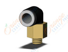 SMC KQ2L06-M6A-X35 fitting, male elbow, KQ2 FITTING (sold in packages of 10; price is per piece)