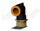 SMC KQ2L09-U02A-X35 fitting, male elbow, KQ2(UNI) ONE TOUCH UNIFIT (sold in packages of 10; price is per piece)