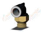 SMC KQ2L10-U02A-X35 fitting, male elbow, KQ2(UNI) ONE TOUCH UNIFIT (sold in packages of 10; price is per piece)