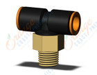 SMC KQ2T11-35AS-X35 fitting, branch tee, KQ2 FITTING (sold in packages of 10; price is per piece)