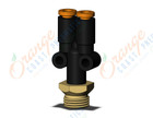 SMC KQ2U01-U01A-X35 fitting, branch y, KQ2(UNI) ONE TOUCH UNIFIT (sold in packages of 10; price is per piece)
