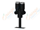 SMC KQ2U04-99A-X35 fitting, plug-in y, KQ2 FITTING (sold in packages of 10; price is per piece)